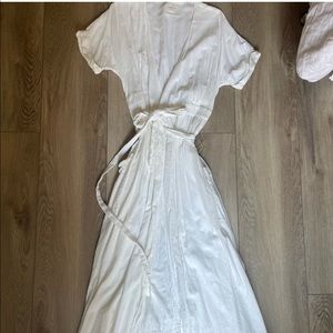 Urban Outfitters Maxi Wrap Dress